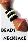 natural components wood beads